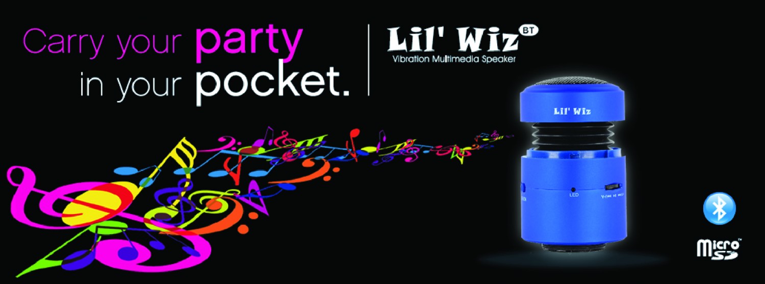 Lil' Wiz Bluetooth Speaker Lil' Wiz Bluetooth Speaker
